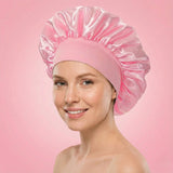 WavyDry™ Bonnet de Nuit en Satin Ultra