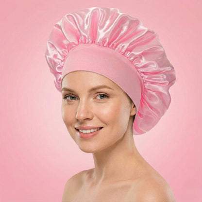 WavyDry™ Bonnet de Nuit en Satin Ultra